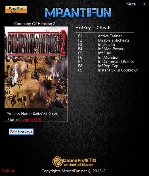 英雄连2|7项修改器|2025.01.02 英雄连2|7项修改器|2025.01.02